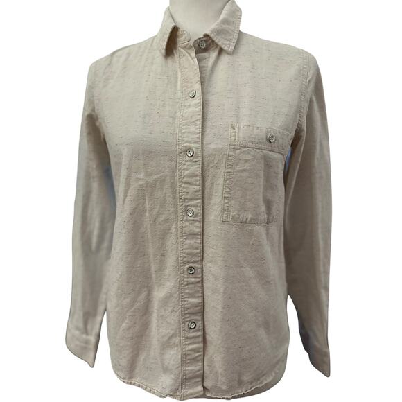 Madewell Rainbow Flecked Button Down, Size Small - Picture 1 of 7